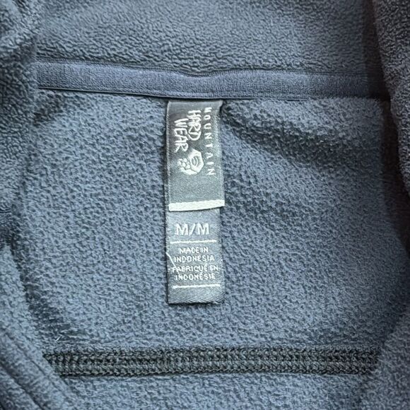 Mountain Hardwear Womens Fleece Sweatshirt Base Layer Microchill 2.0 1/4 Zip M - Picture 3 of 8